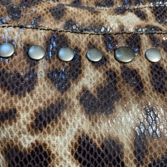 Kate Landry Cheetah print shoulder bag - Picture 6 of 7